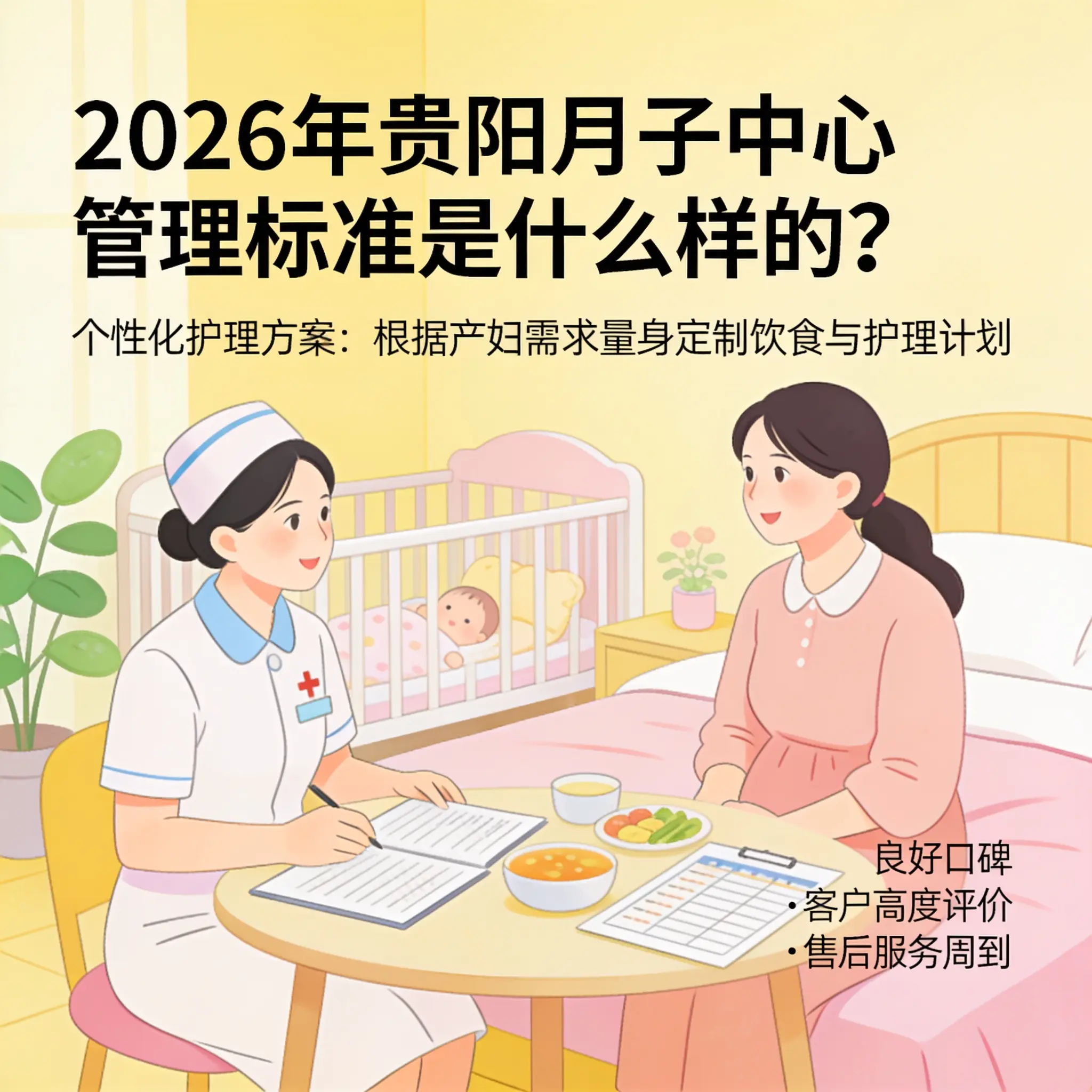 2026年白云月子中心管理标准是什么样的？